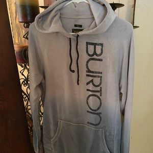 Two tone burton hoodie